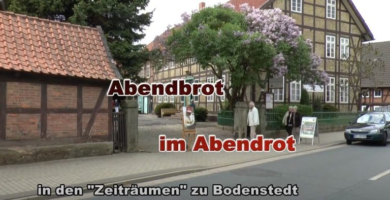 Video Abendbrot im Abendrot zum internationalen Museumstag in den ZeitRäumen Bodenstedt
