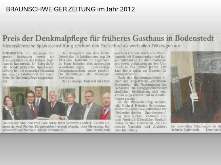 Braunschweiger Zeitung 2012