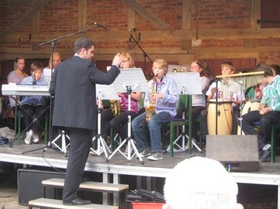 Die Eröffnungsfeier ZeitRäume Bodenstedt Juli 2011