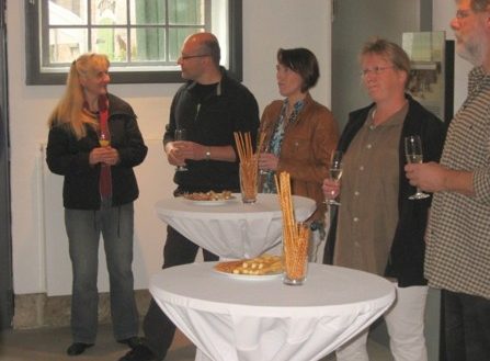 Führung der Vereinsmitglieder zur Eröffnung im Juli 2011
