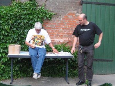 Buchlesung Gerolf Haubenreißer in den ZeitRäumen Bodenstedt